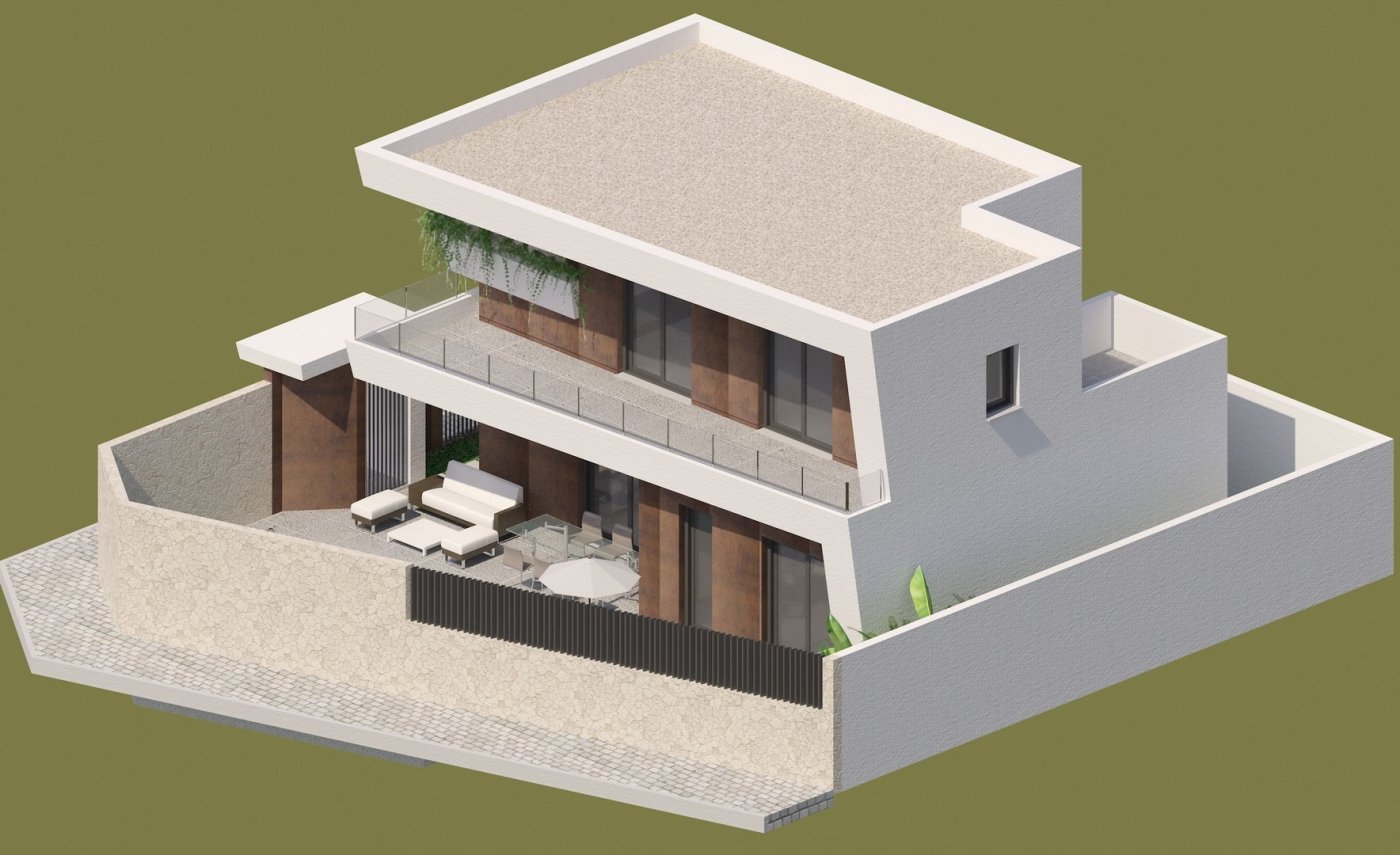 Nouvelle Construction De Villas Modernes À Benijofar — photograph 3