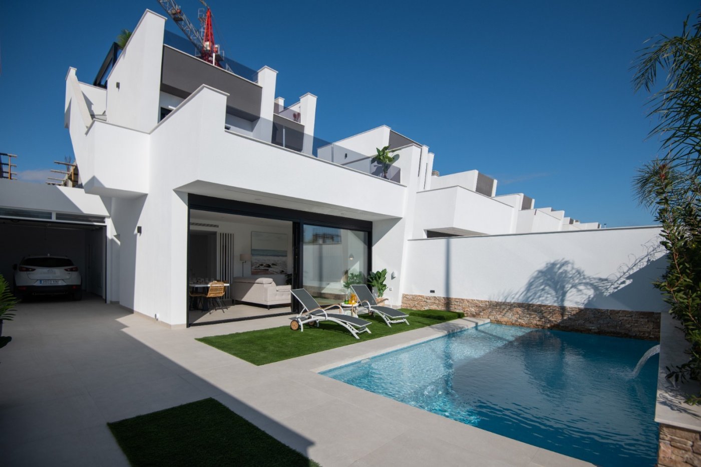 New Build Townhouses in Santiago De La Ribera - San Javier