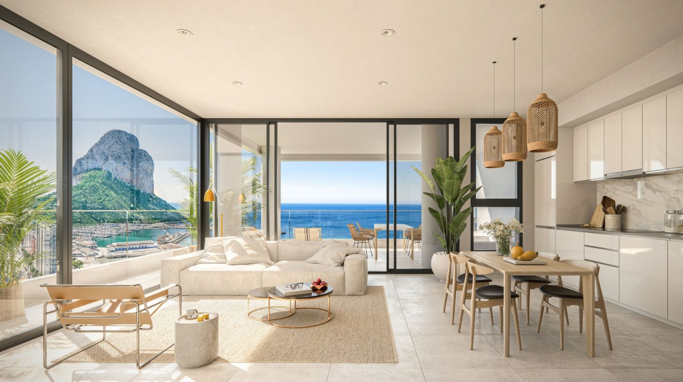New Build Luxury Penthouses with the Sea Views in Calpe — Calpe