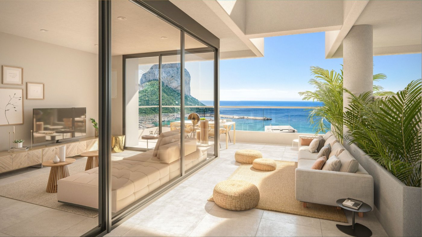 Nieuwbouw Luxe Penthouses Met Uitzicht Op Zee in Calpe — photograph 2