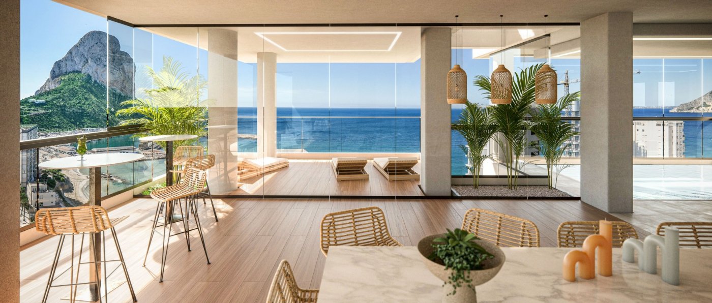 Nieuwbouw Luxe Penthouses Met Uitzicht Op Zee in Calpe — photograph 3