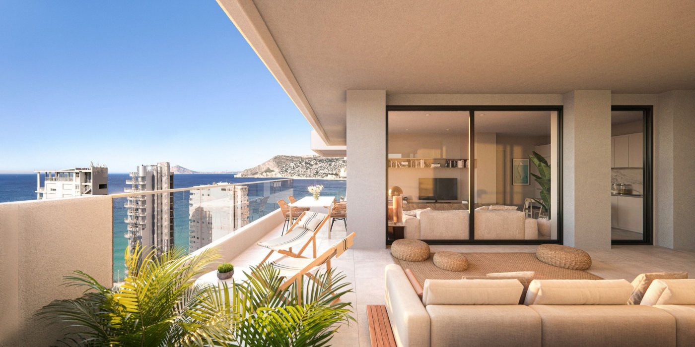 Nieuwbouw Luxe Penthouses Met Uitzicht Op Zee in Calpe — photograph 4
