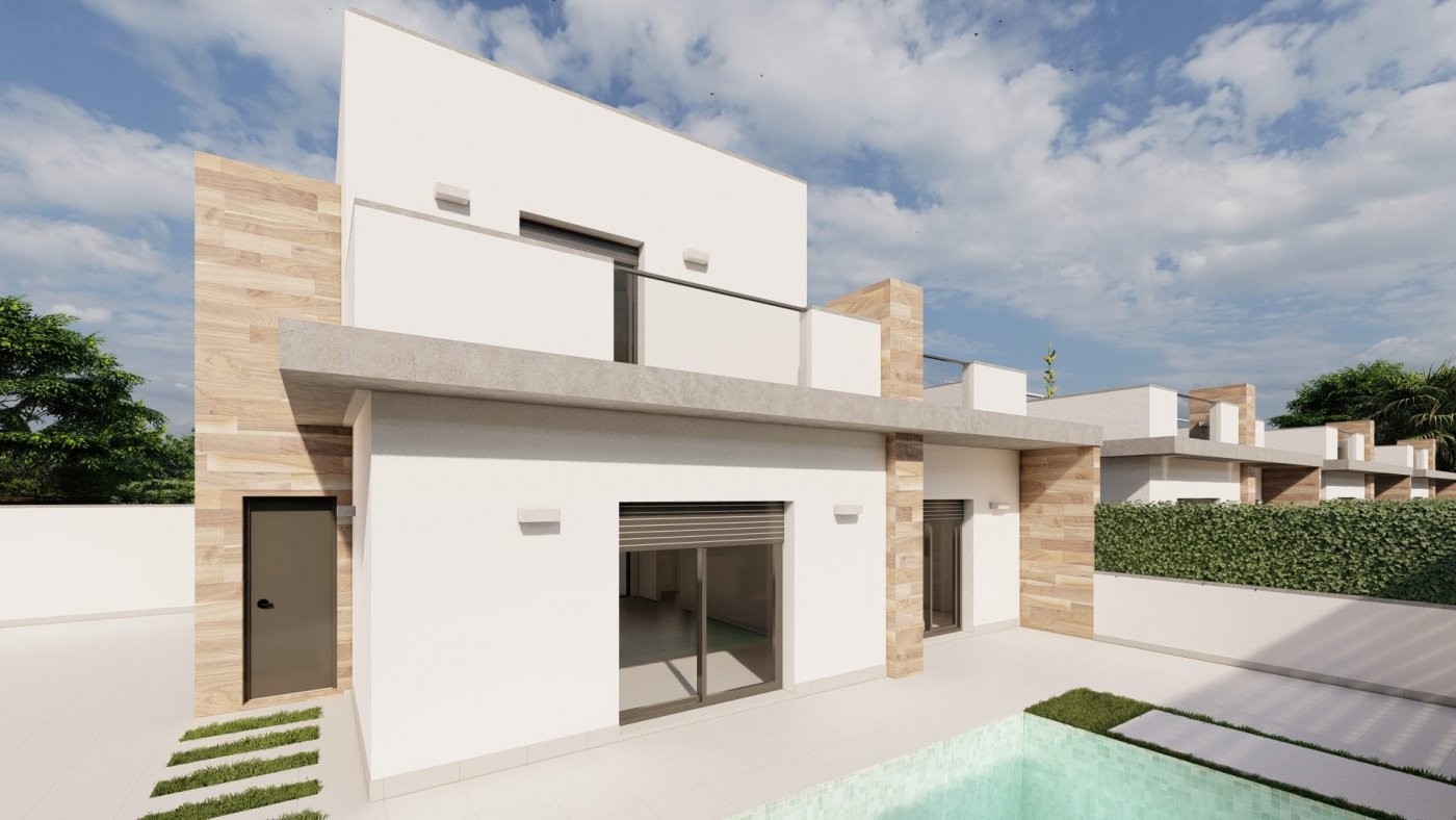 New Build Semi-Detached Villas in Roldan — Torre Pacheco