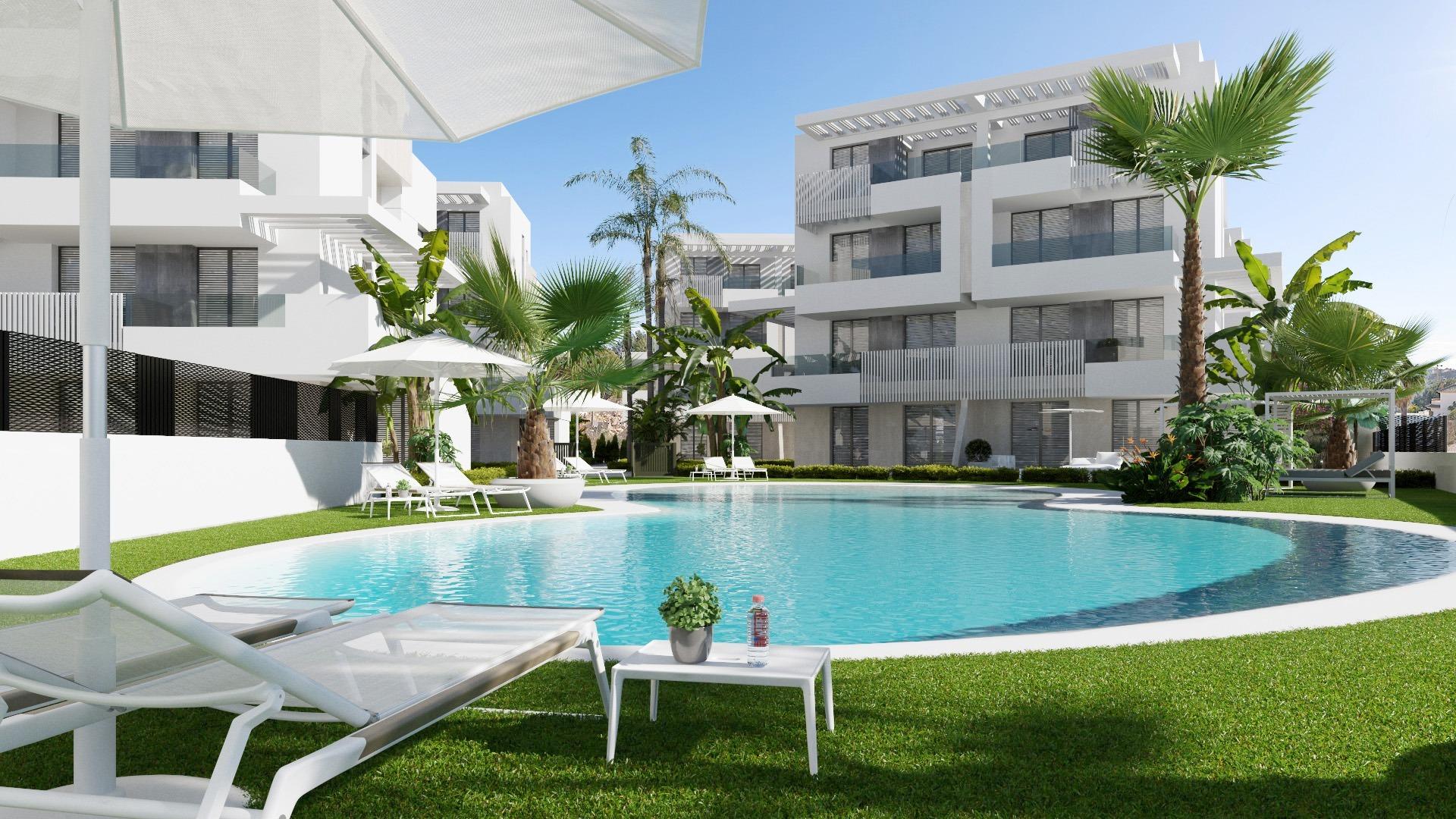 New Build Apartments in Private Gated Resort in Province of Murcia - Torre Pacheco