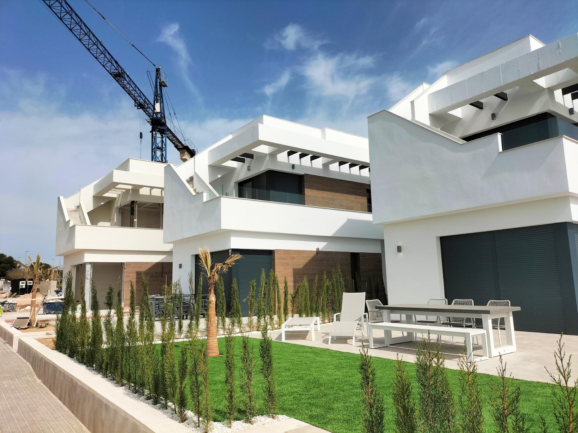 New Build Villas in Pilar De La Horadada on the Golf Course — Pilar de La Horadada