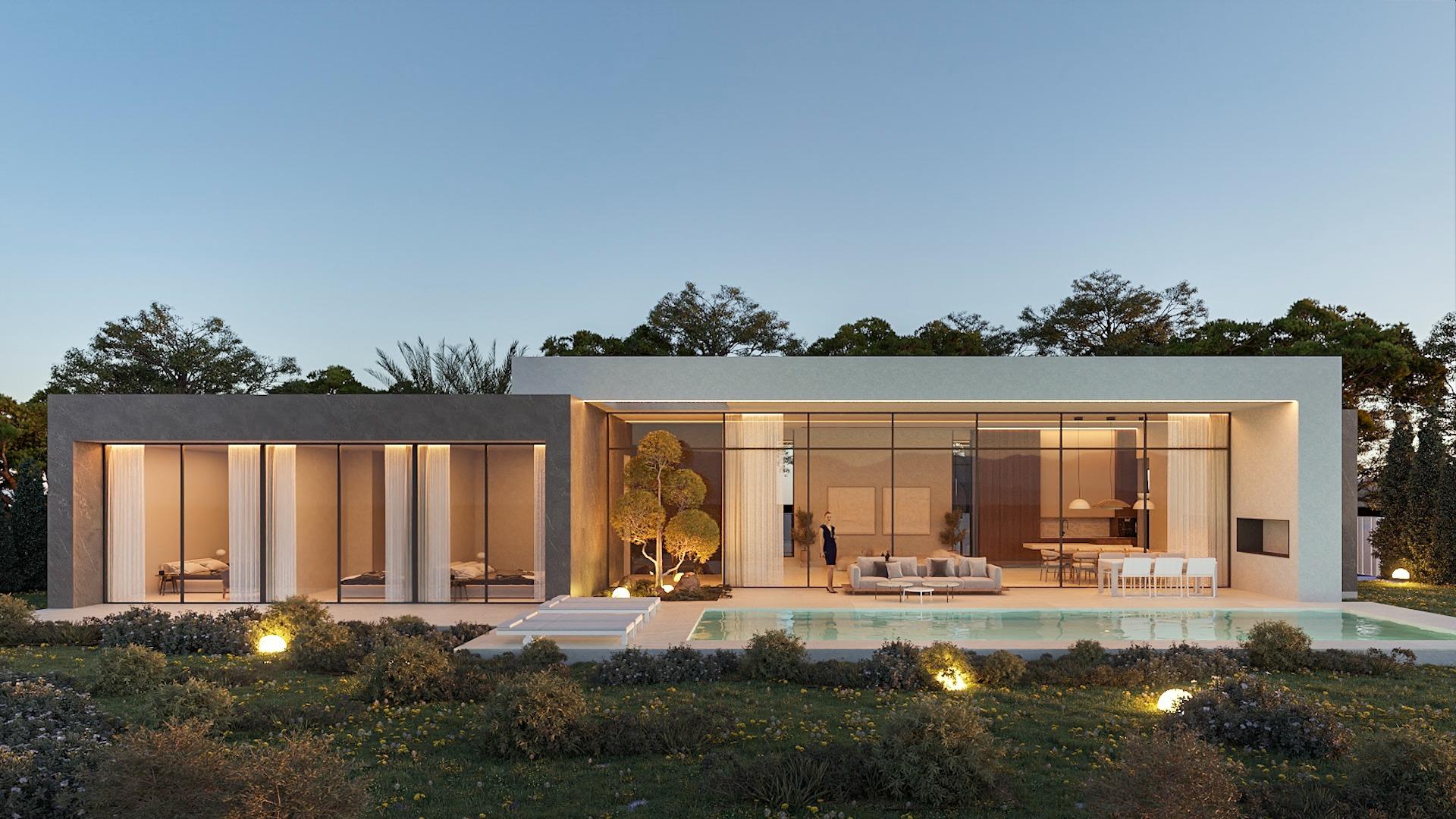 Nieuwbouwwoning te koop in Calpe – Modern ontwerp op slechts 900 meter van het strand — photograph 2