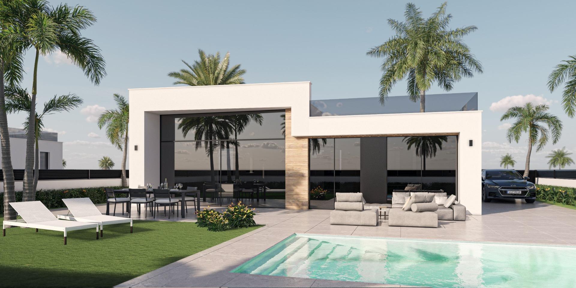 New Build Villas in Condado De Alhama Golf Course — Alhama De Murcia