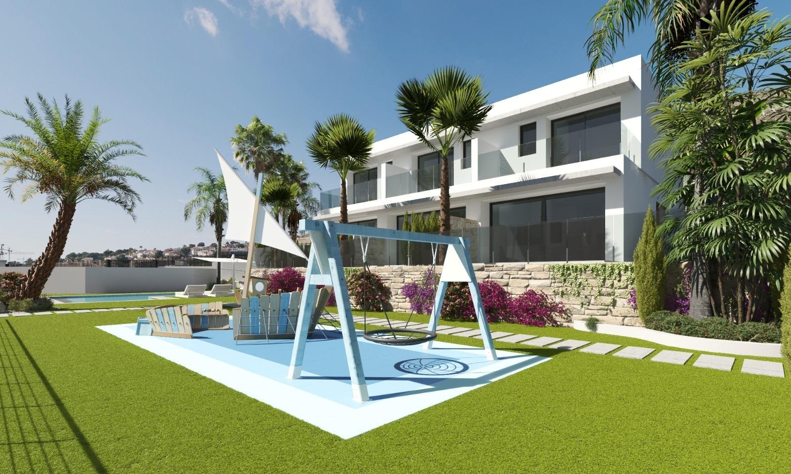 New Build Townhouses in Finestrat — Finestrat