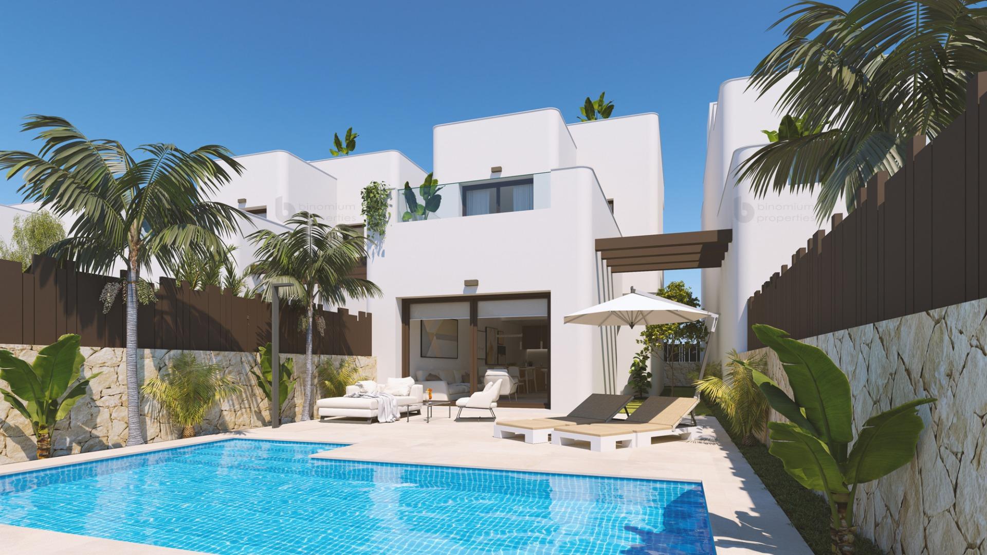 New Build Villas in Mil Palmeras — Pilar de La Horadada