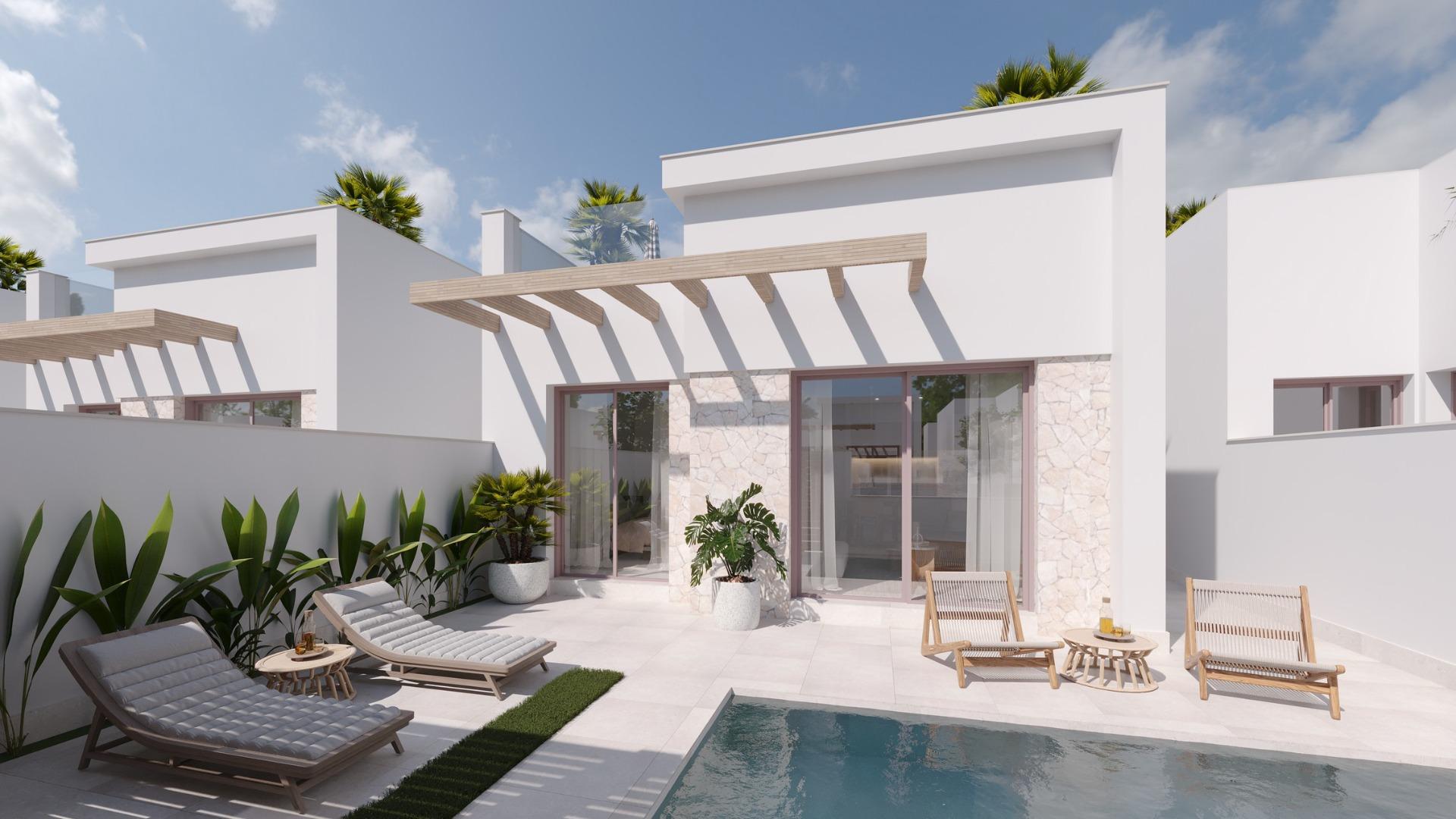 New Build Semi-Detached Villas in Roldan — Torre Pacheco