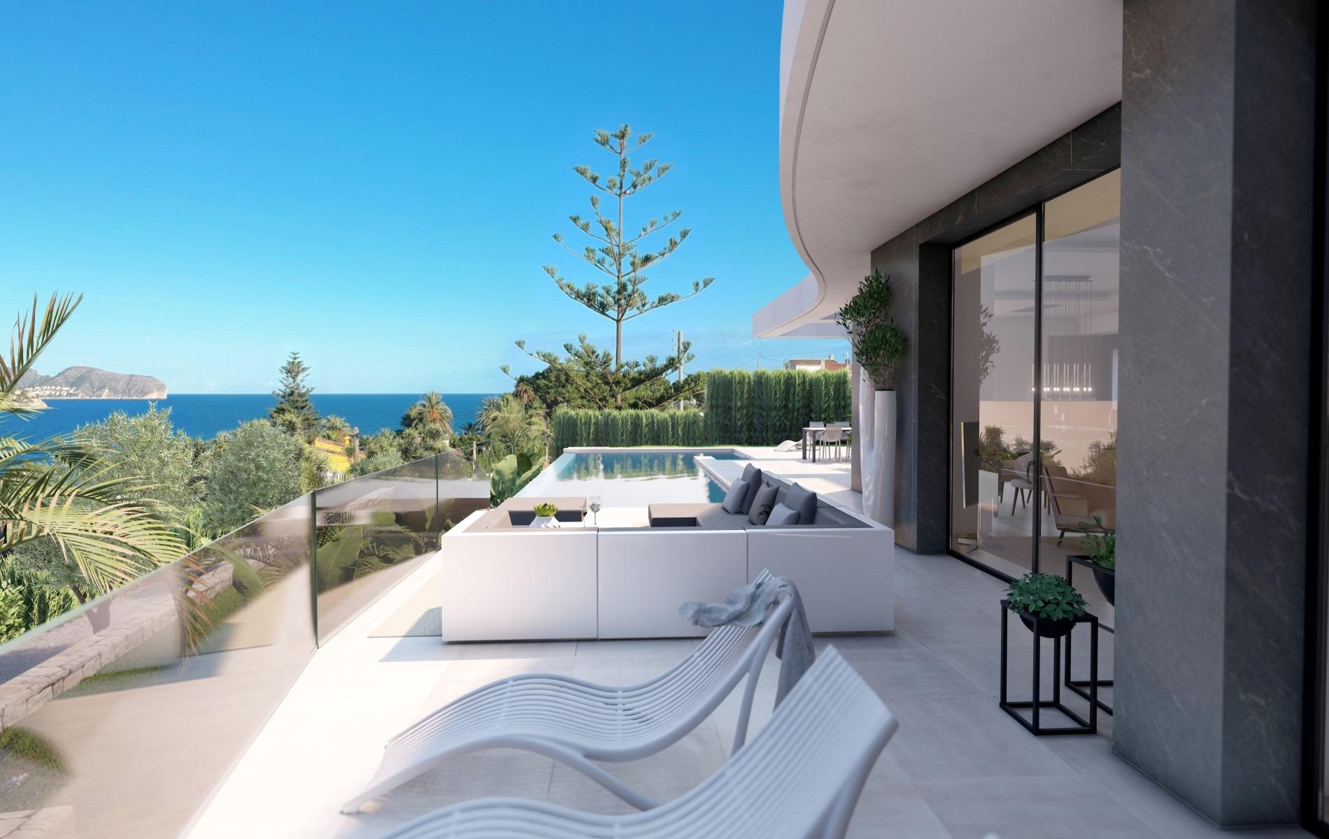 New Build Villa with the Sea Views in Benissa — photograph 2