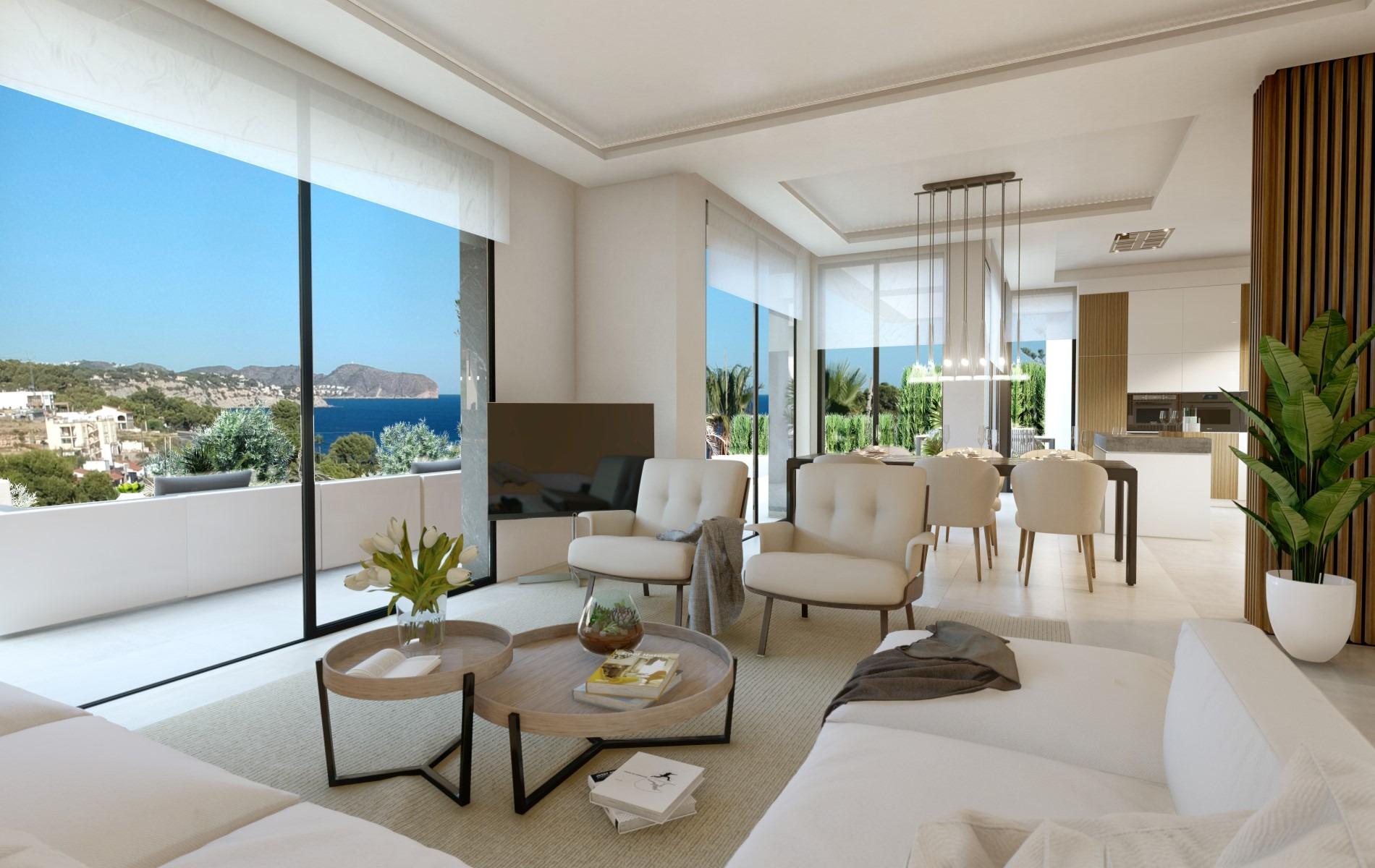 New Build Villa with the Sea Views in Benissa — photograph 4