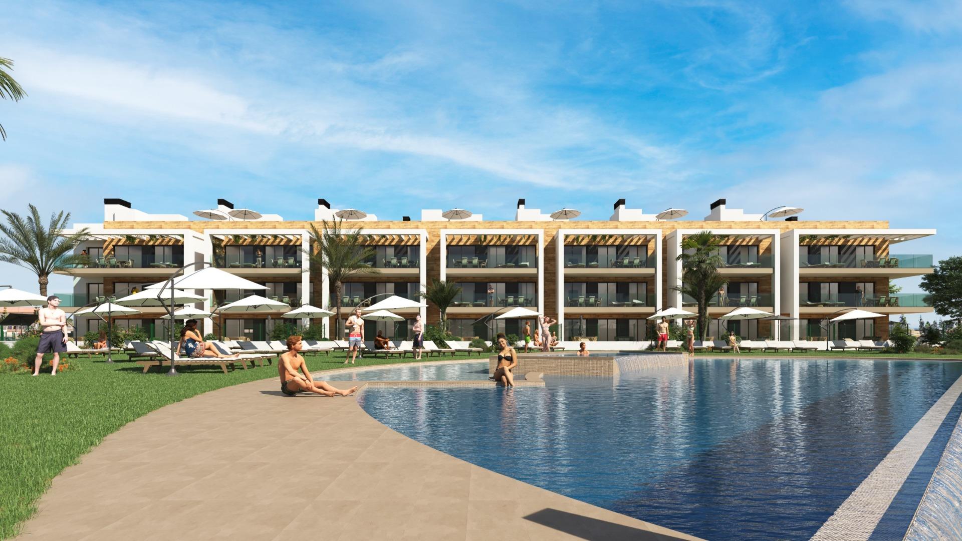 New Build Residential Complex Near La Serena Golf, Los Alcazares — Los Alcazares