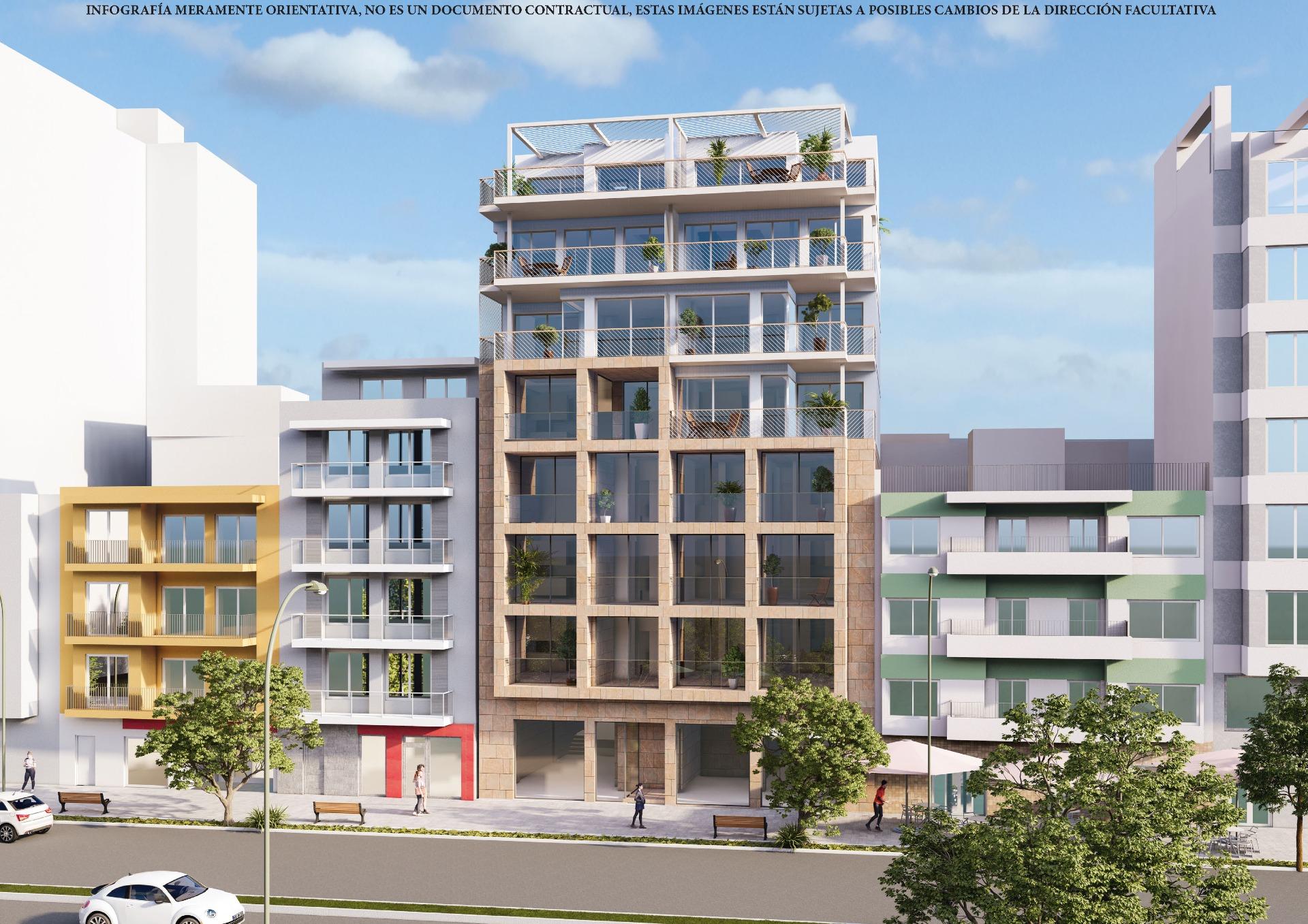 New Build Apartments in the Centre of Villajoyosa — Villajoyosa