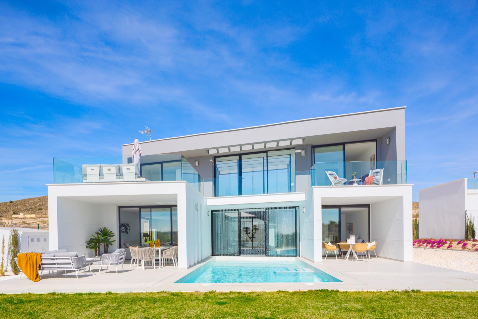 New Build Villas in Altaona Golf Resort, Murcia — Baños y Mendigo