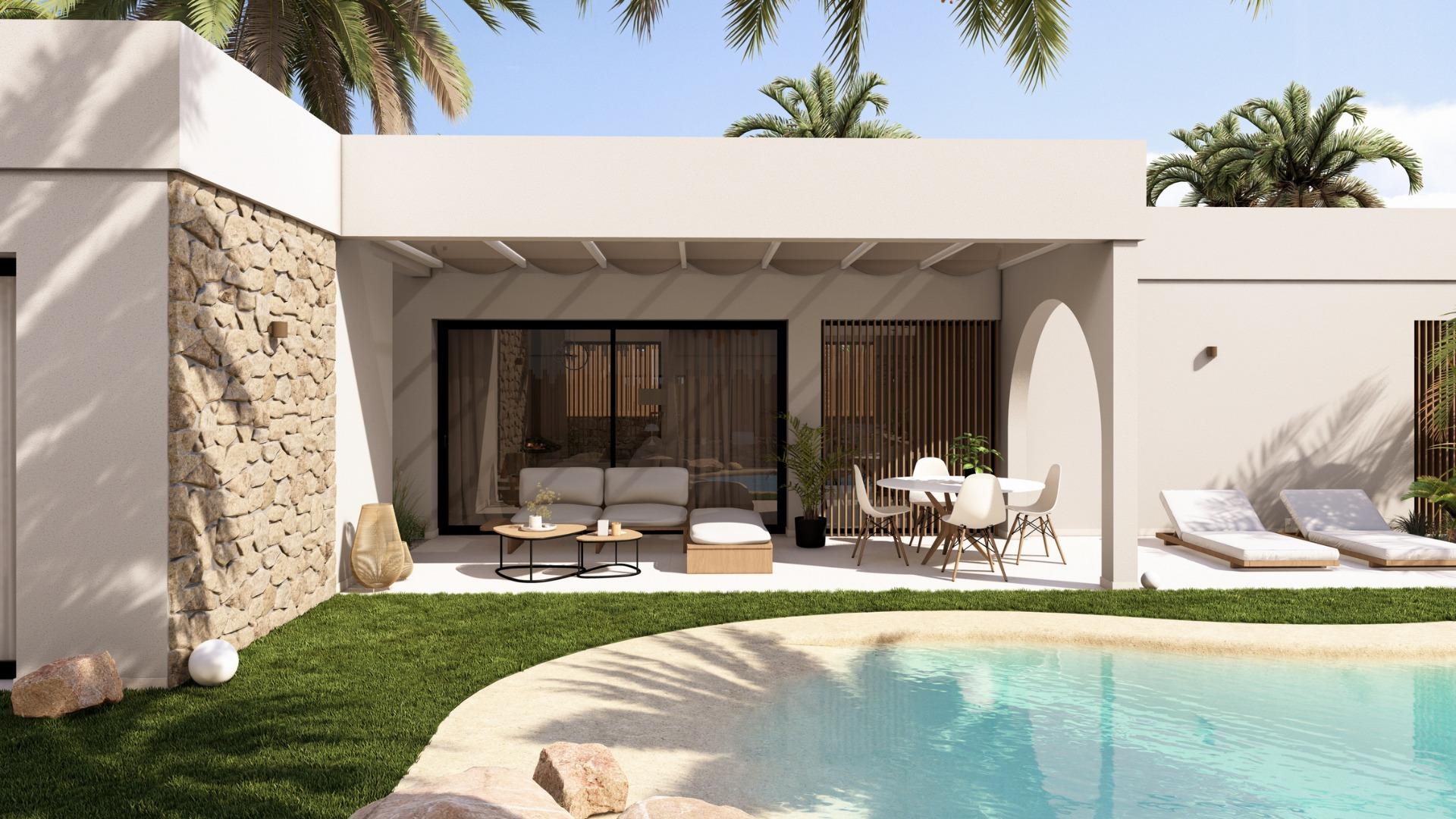 New Build Villas in Altaona Golf Resort, Murcia — Baños y Mendigo