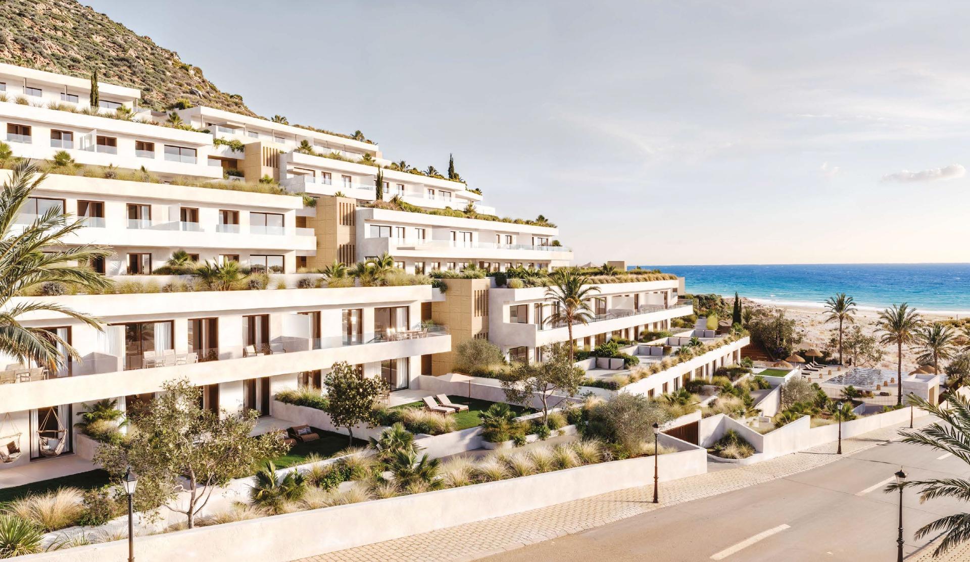 Nybyggede leiligheter og penthouse-leiligheter ved stranden til salgs i Macenas, Almería — photograph 2
