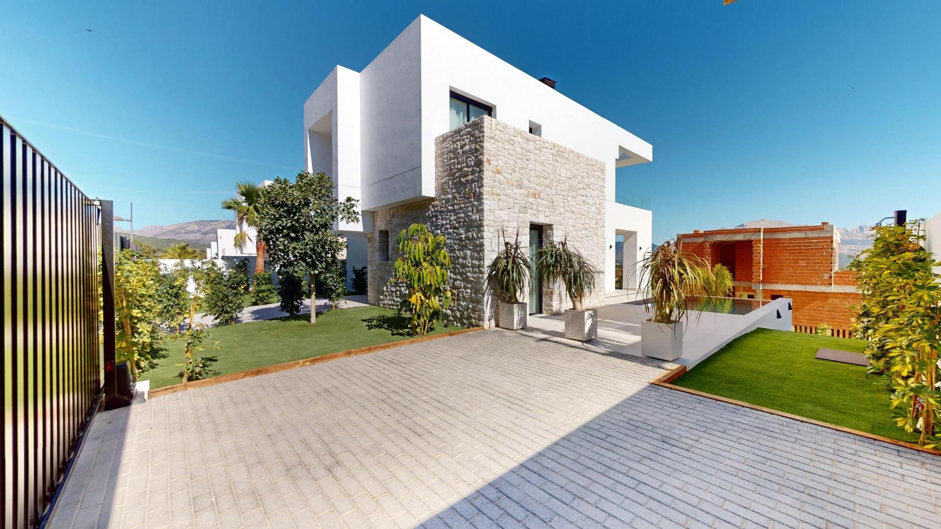 New Build Luxury Villas in Polop with Stunning Views — Polop