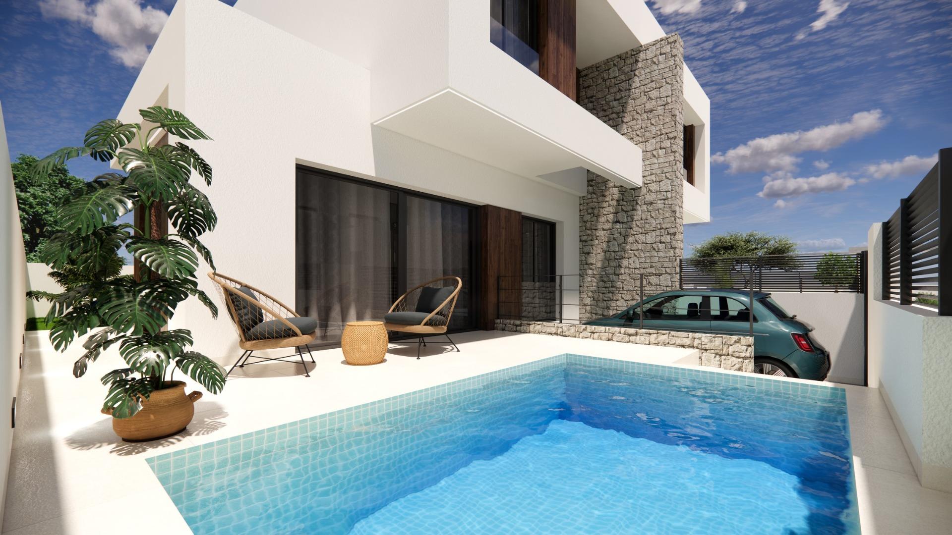 New Build Semi detached villas in Dolores — Dolores