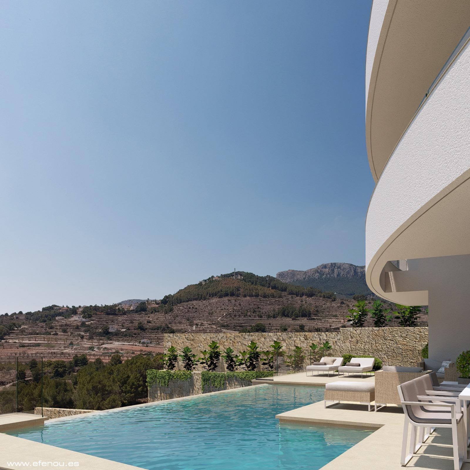 Luxurious Sea-View Villa in Calpe – Modern Elegance with Stunning Views — Calpe