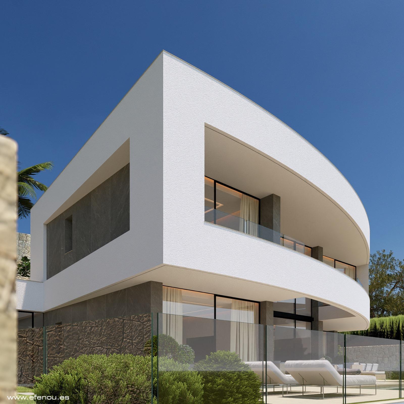 Luksuriøs villa med havudsigt i Calpe - moderne elegance med fantastisk udsigt — photograph 4