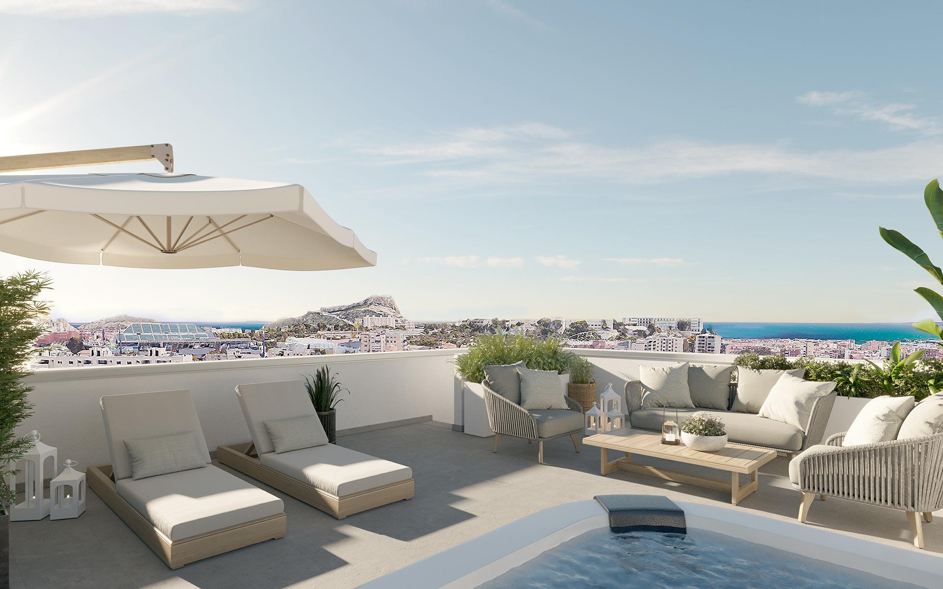 Residencial de nueva construcción en San Agustín, Alicante, con impresionantes vistas a la ciudad — photograph 4