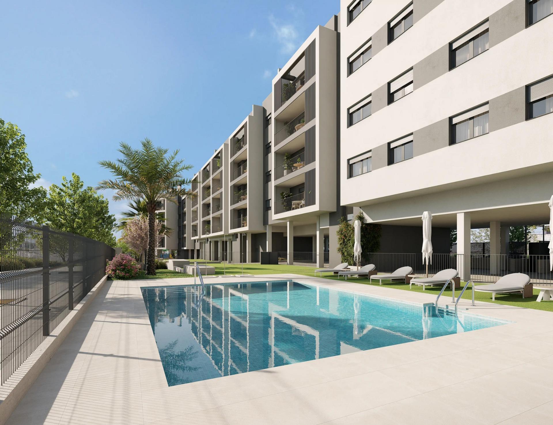 Residencial de nueva construcción en Alicante, con vistas abiertas a la ciudad — photograph 2