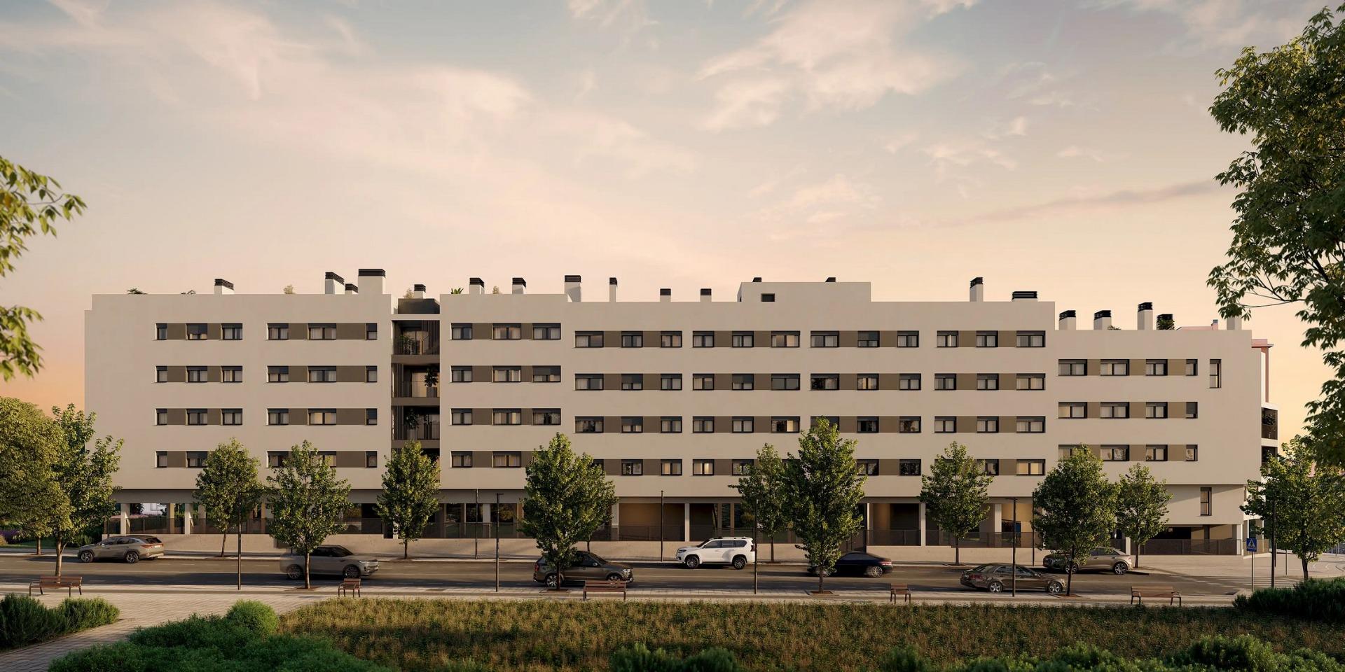 Neu gebaute Wohnanlage in Alicante, mit freiem Blick auf die Stadt. — photograph 5