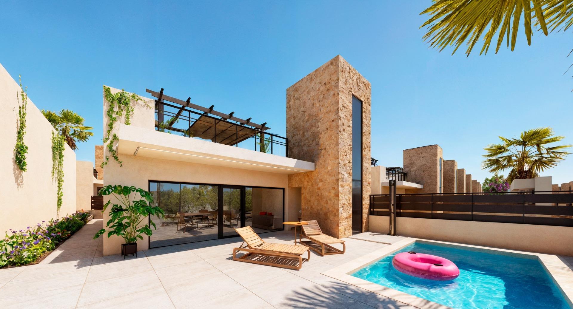New Build Townhouses in Fuente Alamo, Murcia — Fuente Álamo
