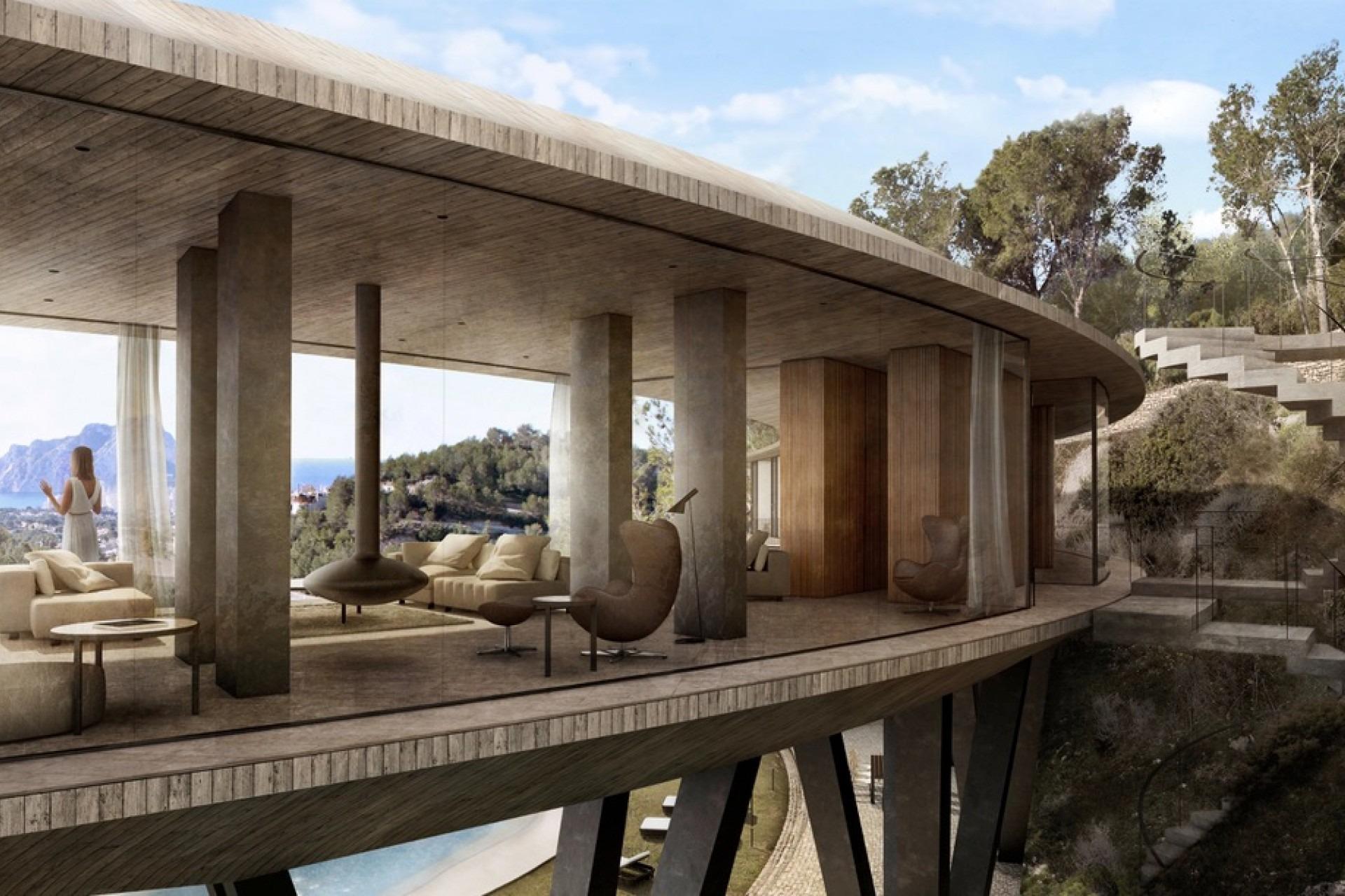 Luxury Avant-Garde Villa with Sea Views in Benissa Costa — photograph 4