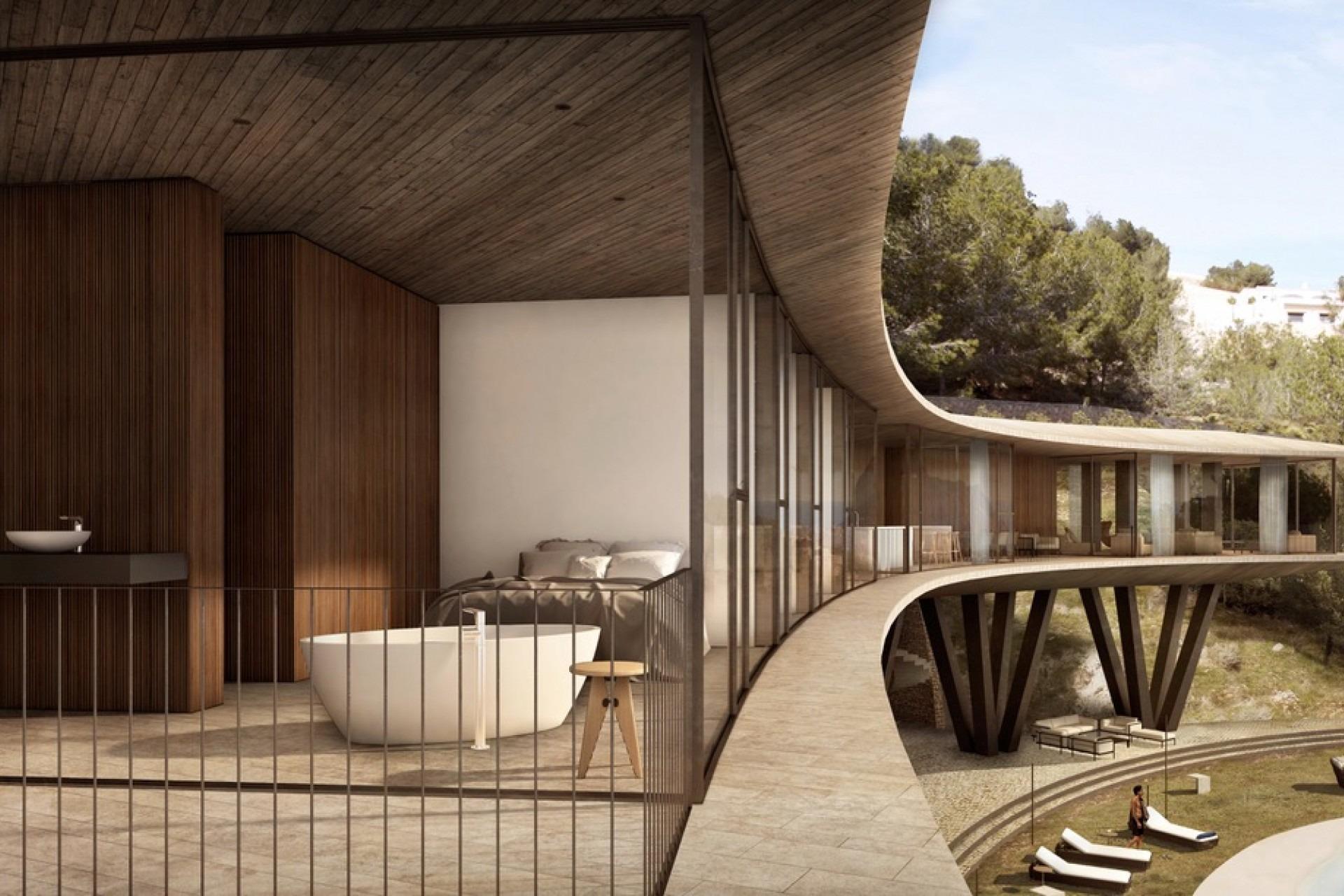 Luxury Avant-Garde Villa with Sea Views in Benissa Costa — photograph 5