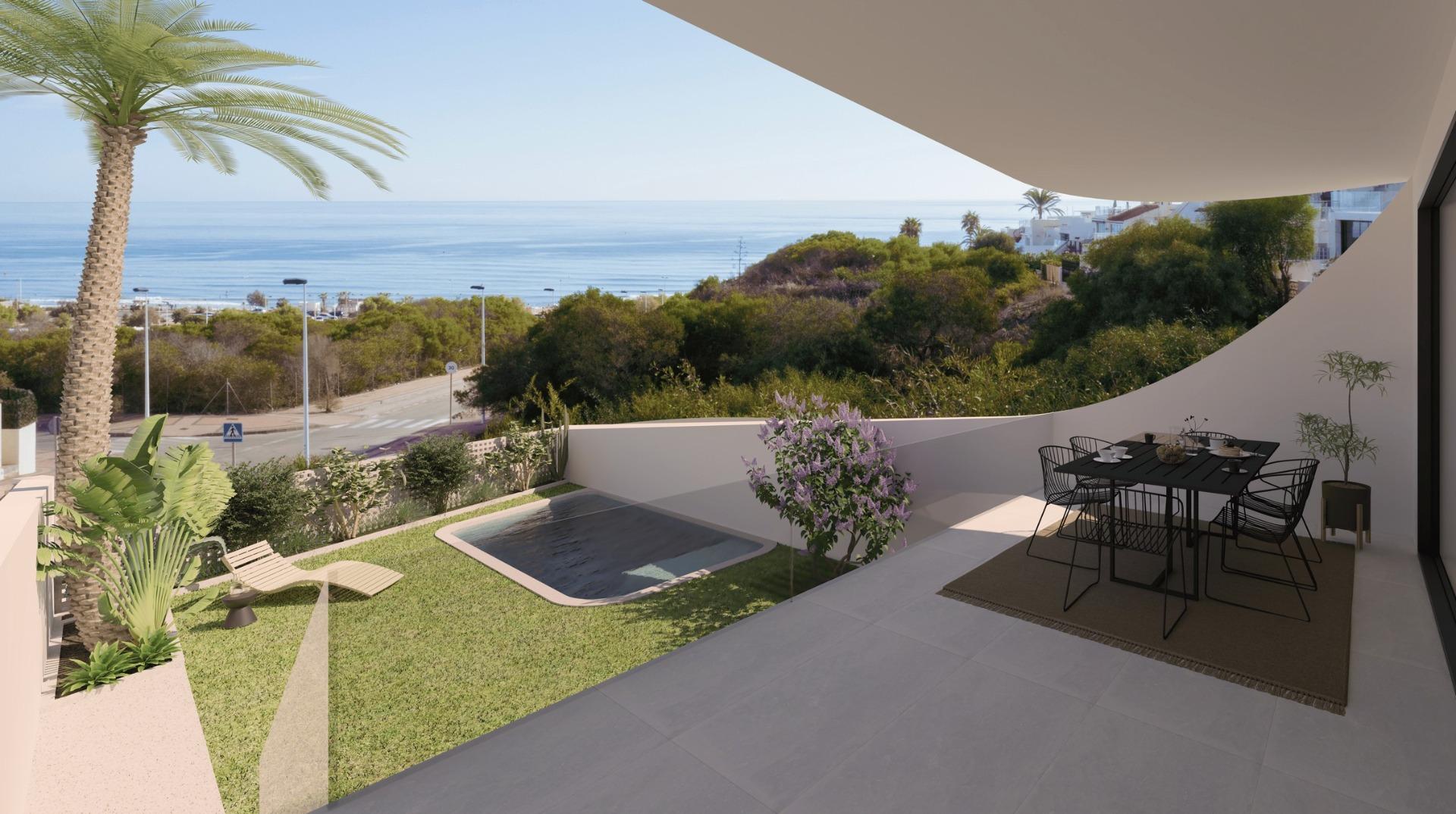 New Build Bungalows with Sea Views in La Mata, Torrevieja — Torrevieja