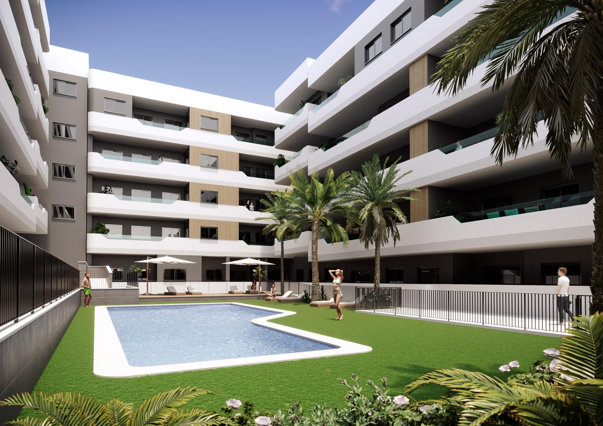 New Build Residential Complex in Santa Pola — Santa Pola