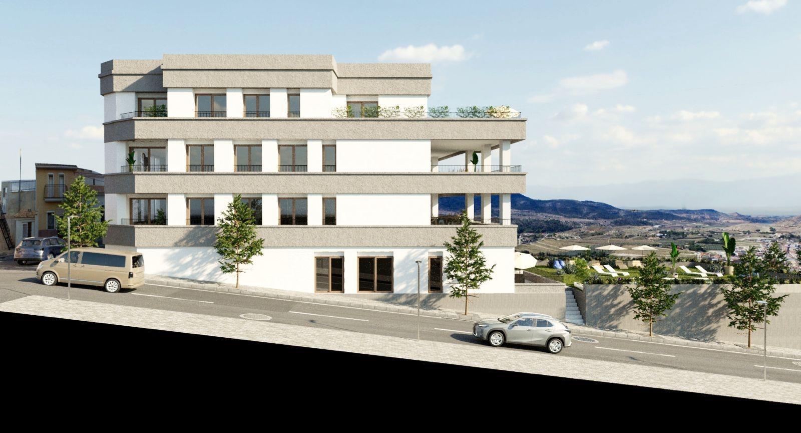 Exklusive Neubauwohnungen mit Blick auf die Weinberge in Hondón de las Nieves — photograph 2