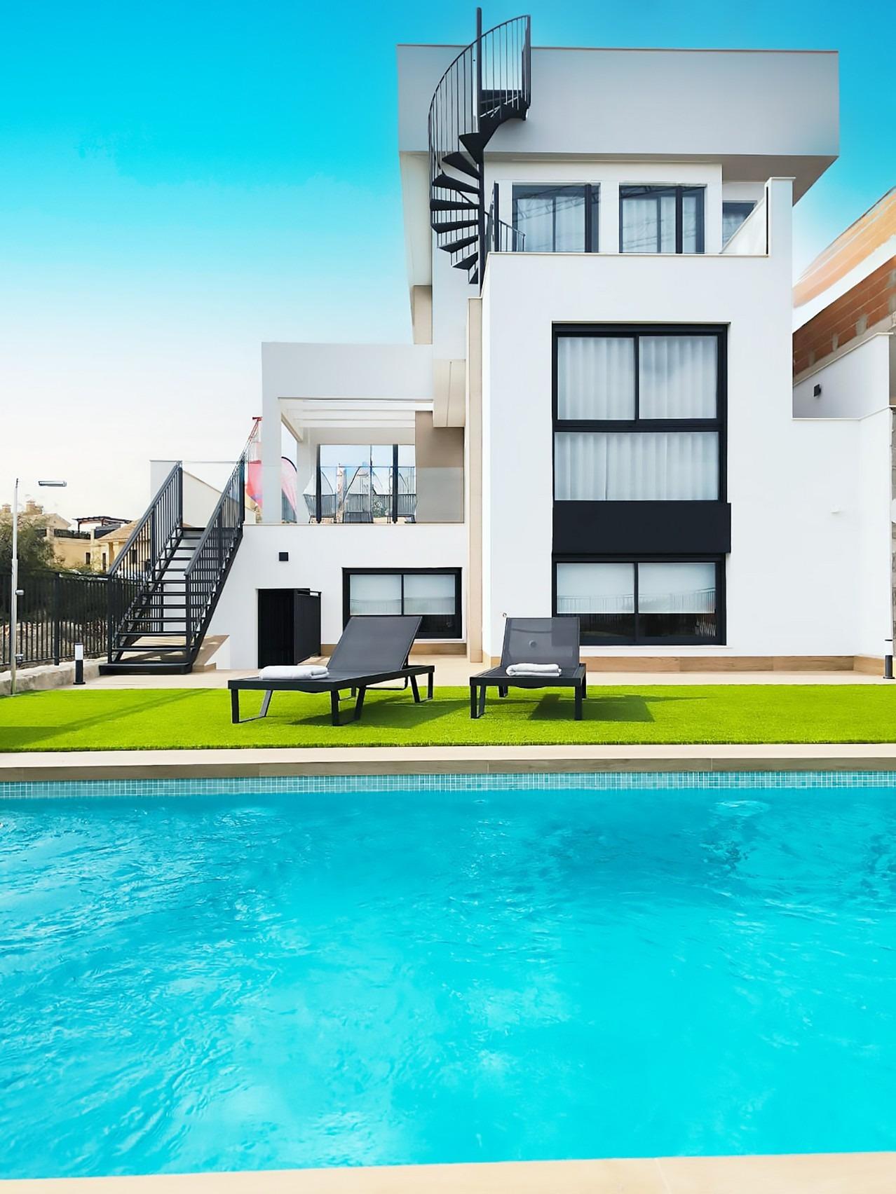 Villas de nueva construcción con piscina privada en La Finca Golf Algorfa, Costa Blanca Sur — photograph 2