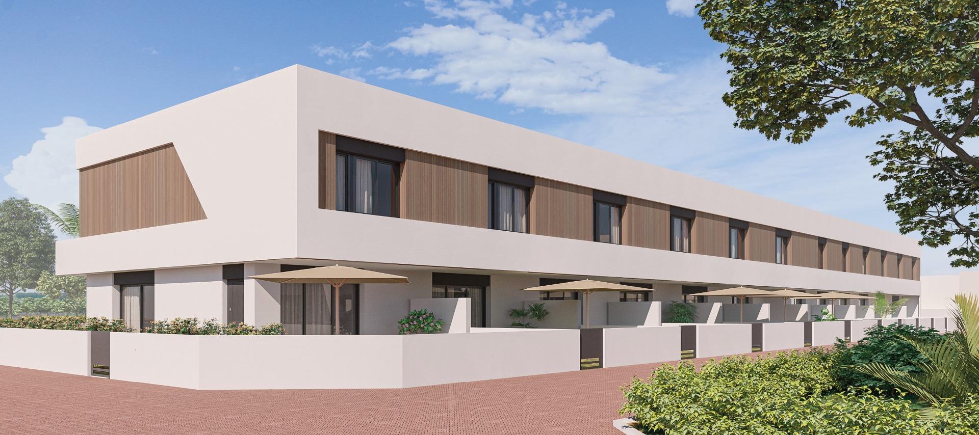 New Build Townhouses and Corner Townhouses in Pilar de la Horadada — Pilar de La Horadada