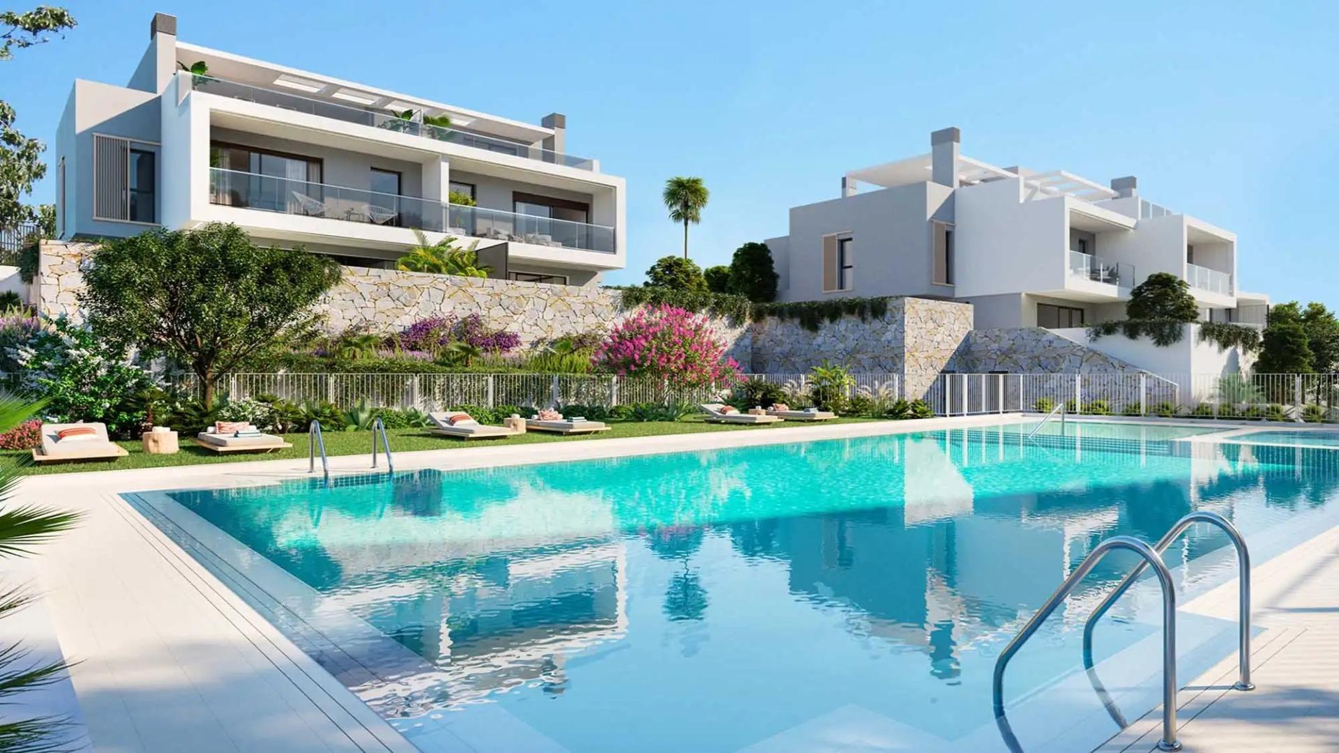 Newly Built Semi-Detached and Terraced Houses in Cabo de las Huertas, Alicante — San Juan Alicante
