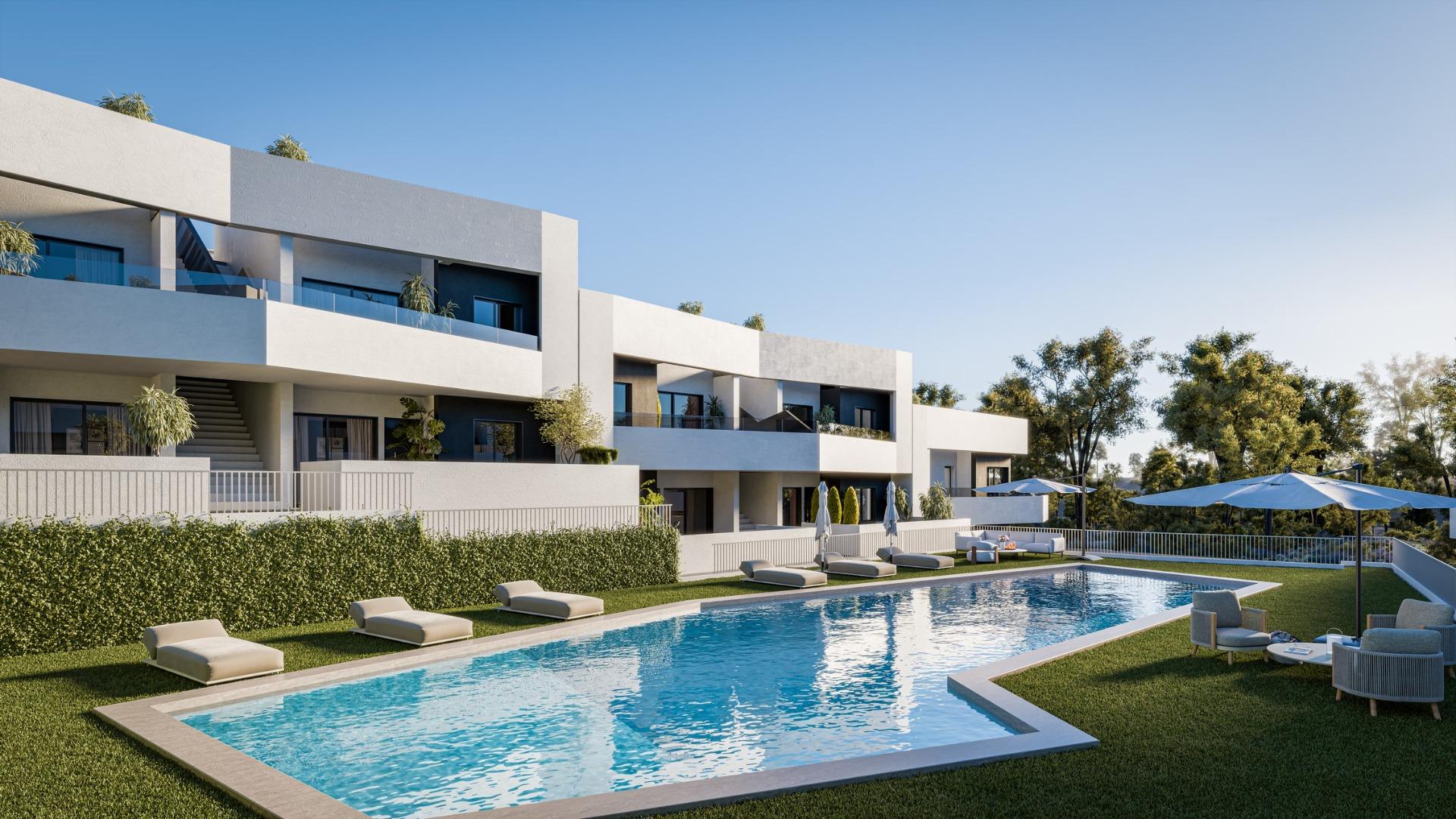Newly built bungalows in San Miguel de Salinas with 2 communal swimming pools — San Miguel de Salinas
