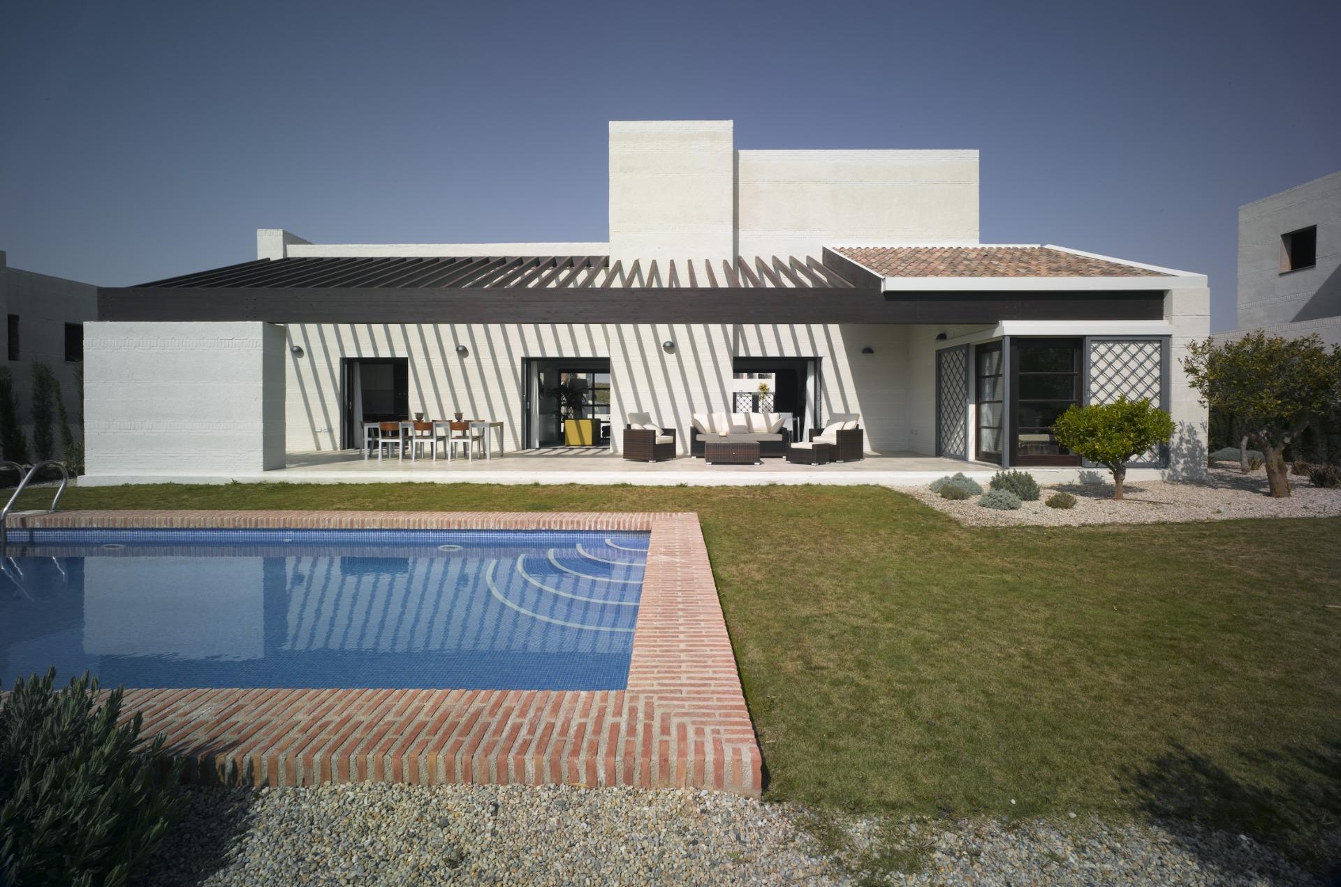 Elegant detached villas with private pool at Peraleja Golf Resort - Costa Cálida — Sucina