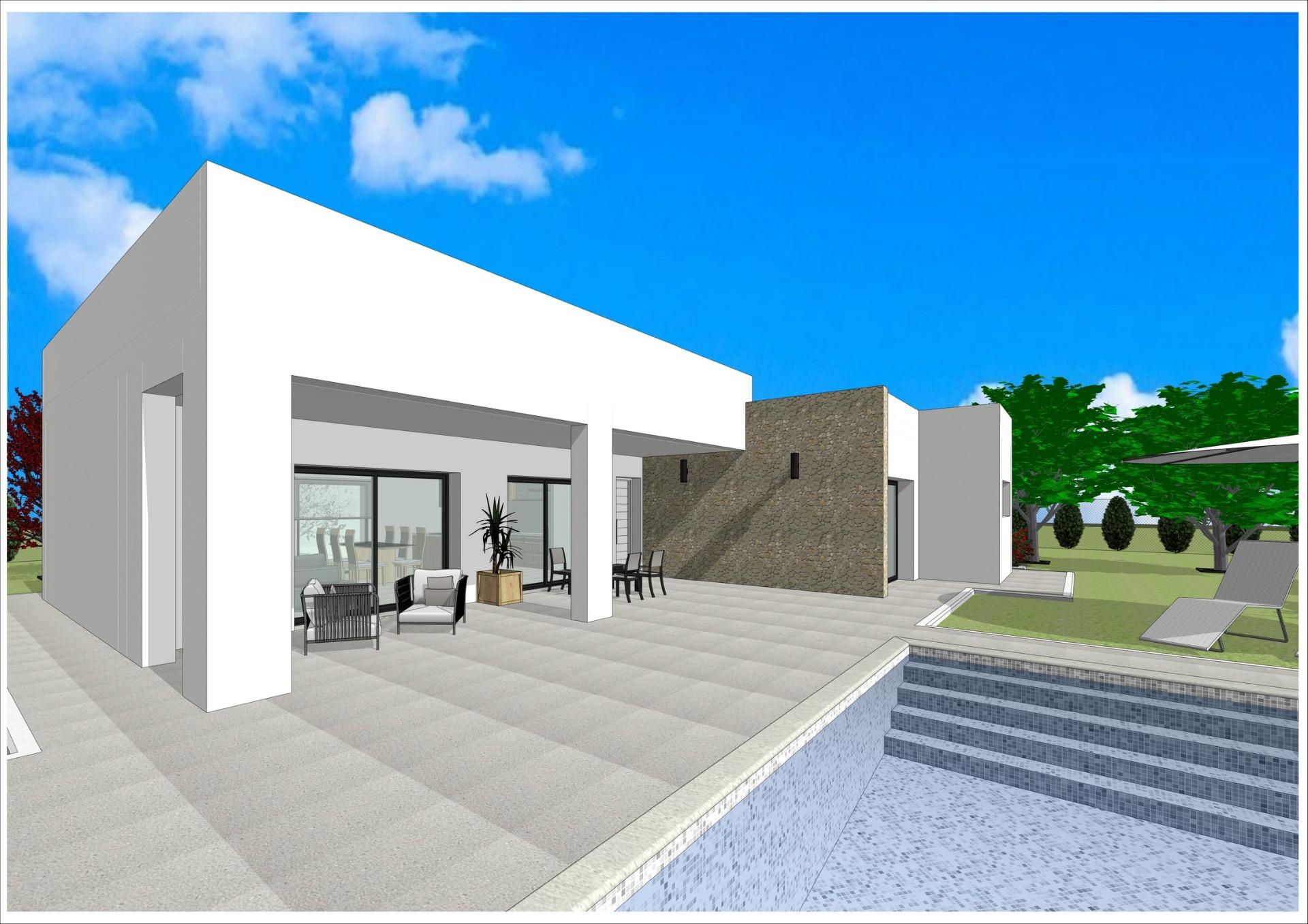 Nieuwbouwwoningen gelegen in de gemeente Aspe. — photograph 2