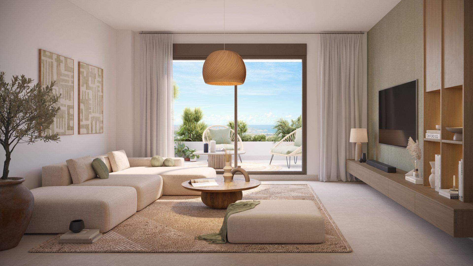 New Build Apartments with Sea and Golf Views in Pulpí, Almería — photograph 3