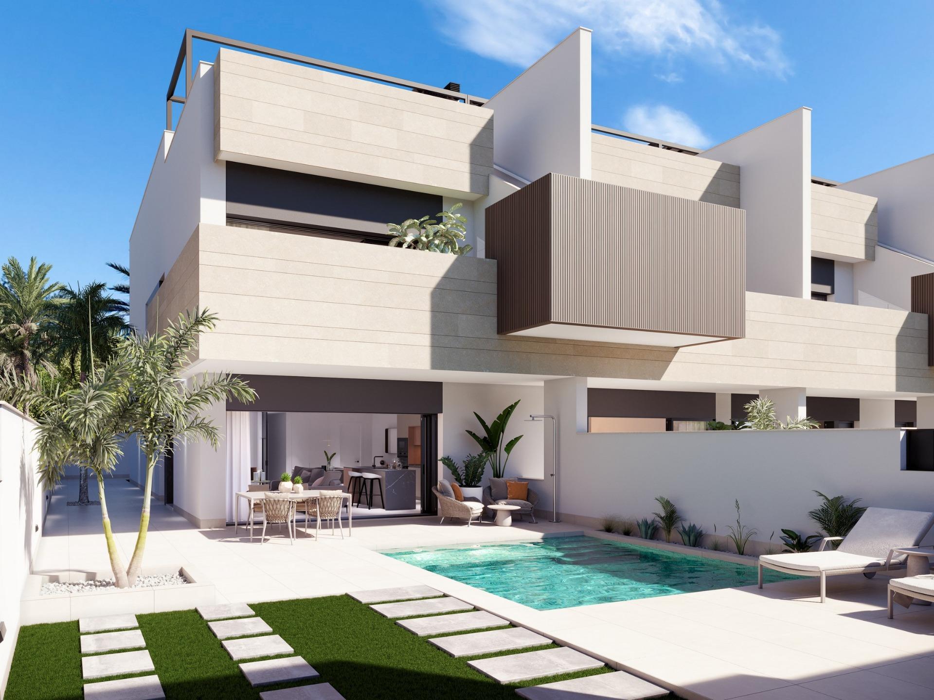 Boutique Development of New Build Homes with Private Pools in Pilar de la Horadada — Pilar de La Horadada
