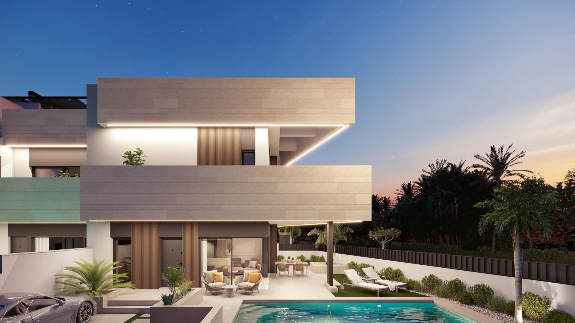 Boutique Development of New Build Homes with Private Pools in Pilar de la Horadada — Pilar de La Horadada