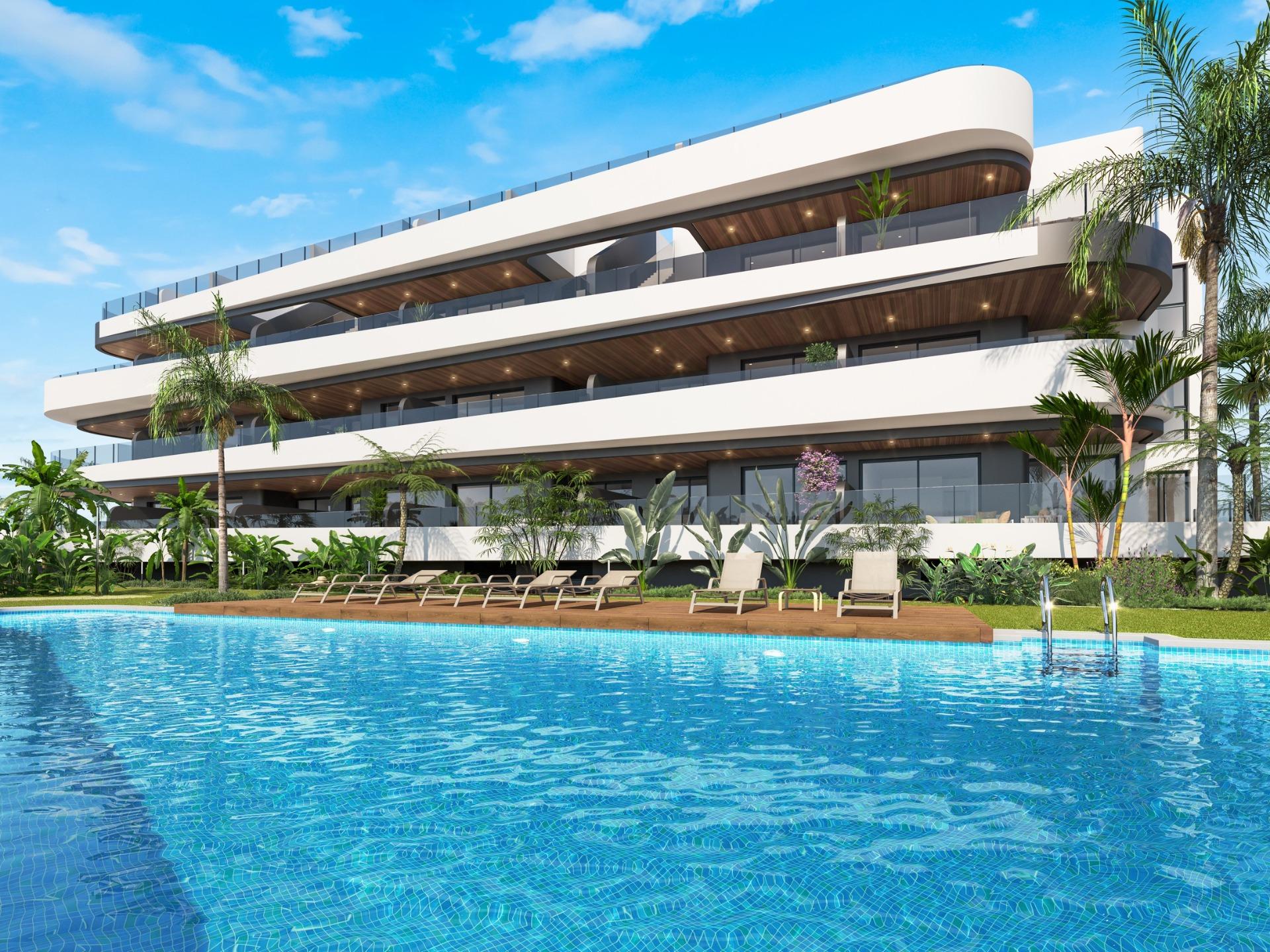 New Build Residential on the Frontline of La Serena Golf in Los Alcázares — Los Alcazares