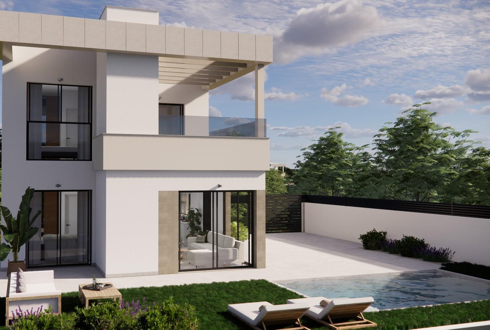 Moderne villaer med privat pool i Vistabella Golf Resort, Orihuela — photograph 2