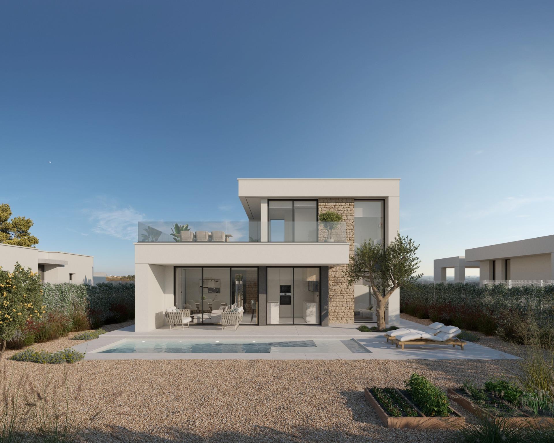 Exclusivas villas en primera línea de golf en Hacienda del Álamo, Costa Cálida — photograph 4