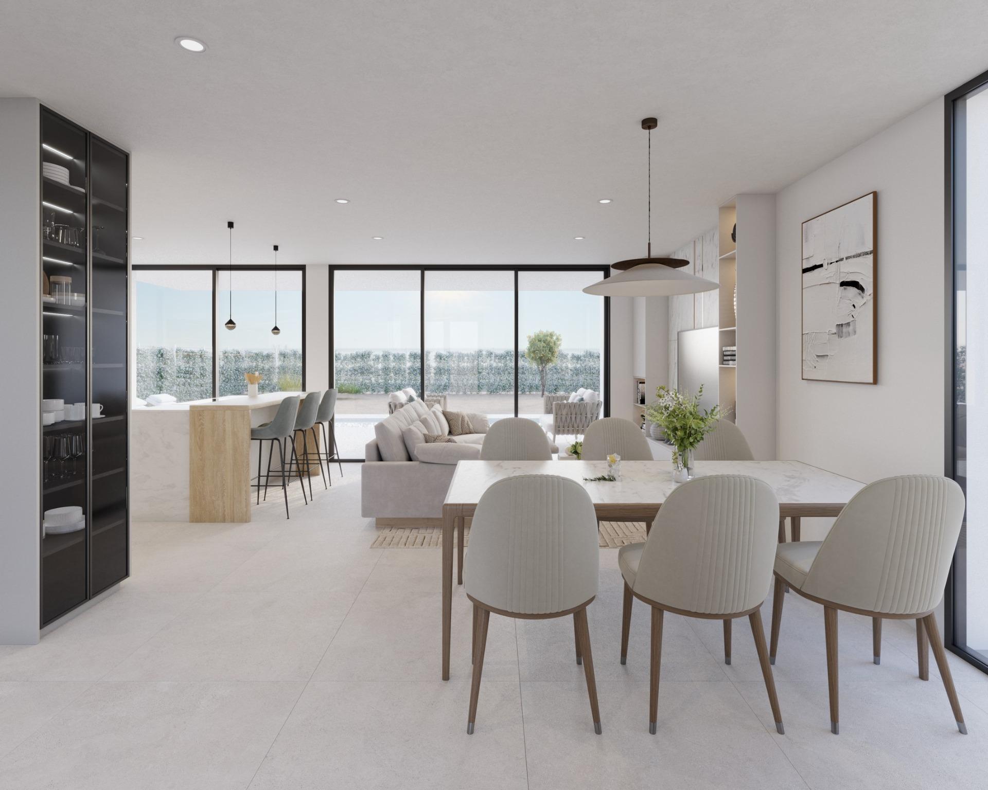 Exclusivas villas en primera línea de golf en Hacienda del Álamo, Costa Cálida — photograph 6