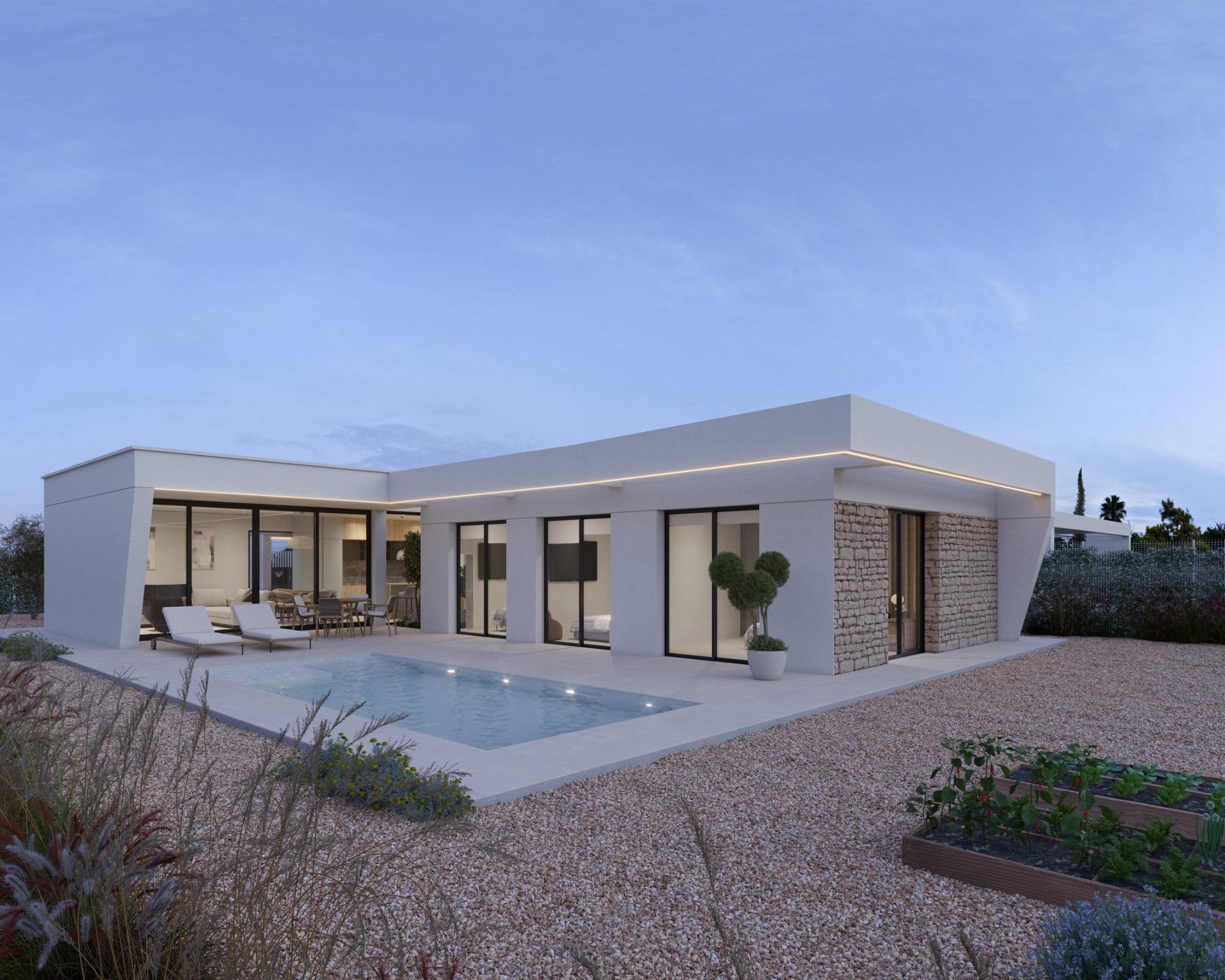 Exclusive Frontline Golf Villas in Hacienda del Álamo, Costa Cálida — Fuente Álamo