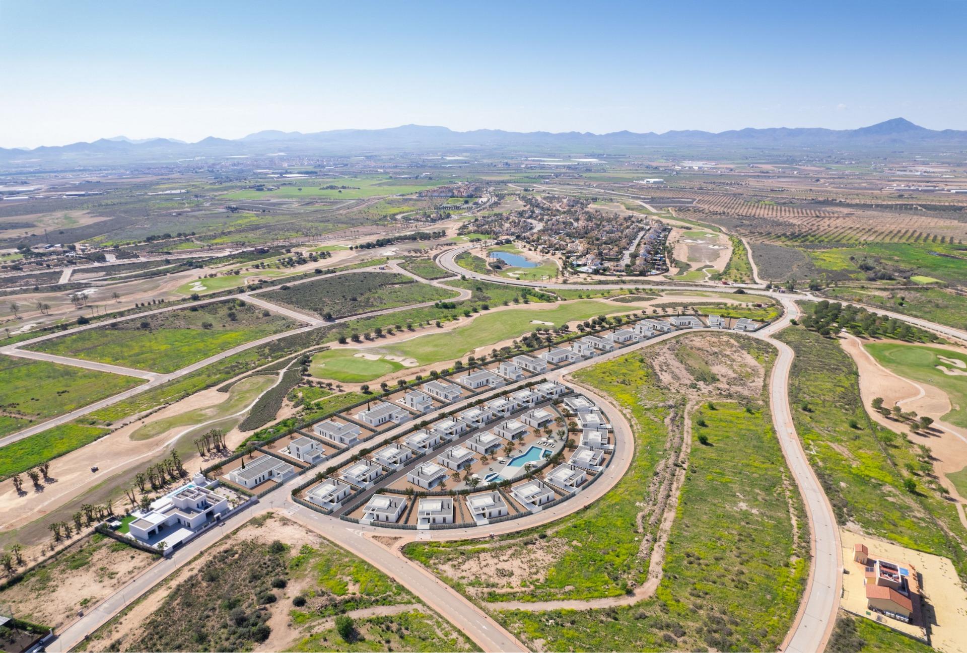 Exclusieve golfvilla's in de eerste lijn in Hacienda del Álamo, Costa Cálida — photograph 2