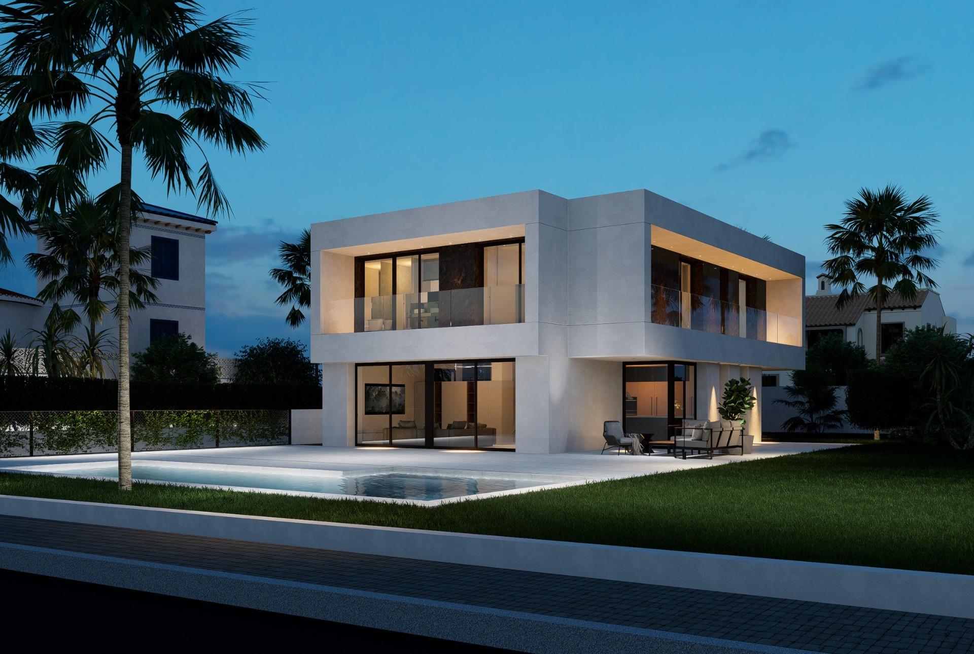 Villa de lujo de nueva construcción en venta en La Zenia, Orihuela Costa — photograph 2